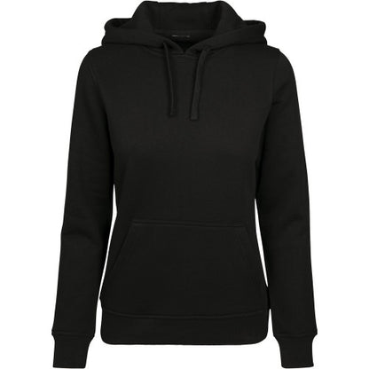 Front - Build Your Brand Womens/Ladies Merch Hoodie