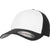 Front - Flexfit by Yupoong Adults Unisex Coloured Front Mesh Trucker Cap