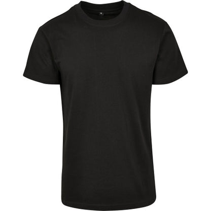 Front - Build Your Brand Unisex Adults Premium Combed Jersey T-Shirt