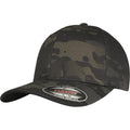 Front - Flexfit by Yupoong Multi Camouflage Cap