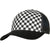 Front - Flexfit by Yupoong Checkerboard Retro Trucker Cap
