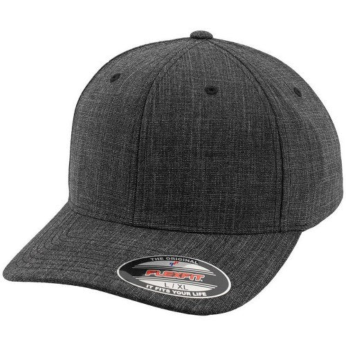 Front - Flexfit by Yupoong Unisex Adults Fine Melange Cap