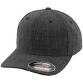 Front - Flexfit by Yupoong Unisex Adults Fine Melange Cap