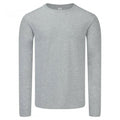 Front - Fruit Of The Loom Mens Iconic 150 Long-Sleeved T-Shirt