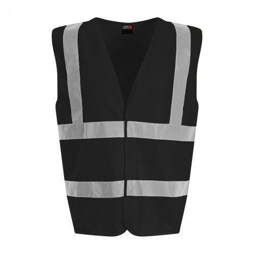 Front - PRO RTX Unisex Adult Sleeveless Hi-Vis Vest