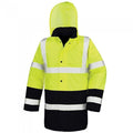 Front - Result Unisex Adult Motorway Two Tone Safety Coat