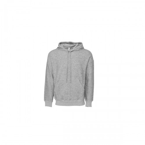 Front - Bella + Canvas Unisex Adult Suedette Pullover Hoodie