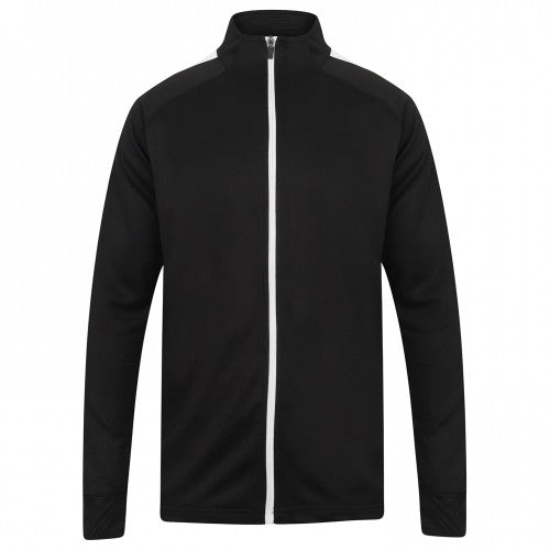 Front - Finden & Hales Womens/Ladies Track Top