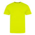 Front - Awdis Unisex Adult Electric Tri-Blend T-Shirt