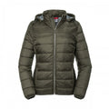 Front - Russell Womens/Ladies Nano Hooded Jacket