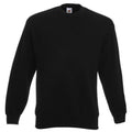 Front - Fruit of the Loom Mens Classic 80/20 Set-in Sweatshirt