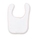 Front - Larkwood Plain Baby Bib