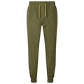 Olive - Front - Asquith & Fox Mens Twill Jogging Bottoms
