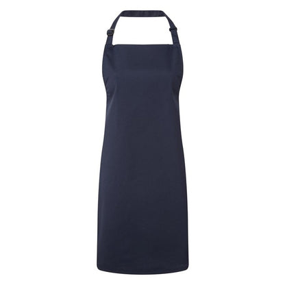 Navy - Front - Premier Unisex Adult HeiQ Viroblock Full Apron