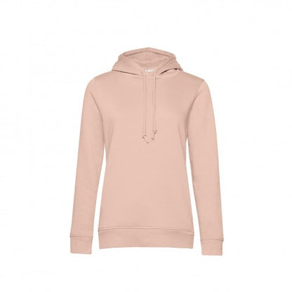 Front - B&C Womens/Ladies Organic Hoodie