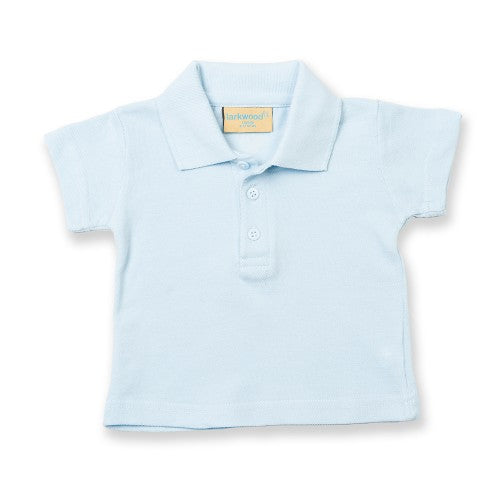 Front - Larkwood Baby/Toddler Unisex Polo Shirt