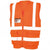 Front - SAFE-GUARD By Result Unisex Adult Executive Safety Vest