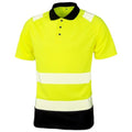 Front - Result Genuine Recycled Mens Safety Polo Shirt