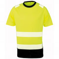 Front - Result Genuine Recycled Mens Safety T-Shirt