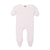 Front - Larkwood Baby Unisex Contrast Long Sleeve Sleep Suit