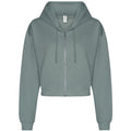 Front - Awdis Womens/Ladies Just Hoods Cropped Fashion Hoodie