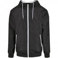 Front - Build Your Brand Mens Windrunner Recycled Jacket