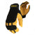 Front - Stanley Unisex Adult Hybrid Performance Leather Safety Gloves