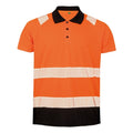 Front - Result Genuine Recycled Mens Safety Polo Shirt