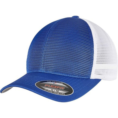 Front - Flexfit Unisex Adult Omnimesh Mesh Two Tone Cap