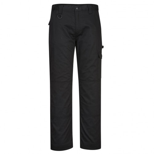 Front - Portwest Mens Super Work Trousers