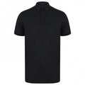 Front - Henbury Mens Stretch Polo Shirt