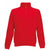 Front - Fruit of the Loom Mens Classic 80/20 Zip Neck Sweatshirt