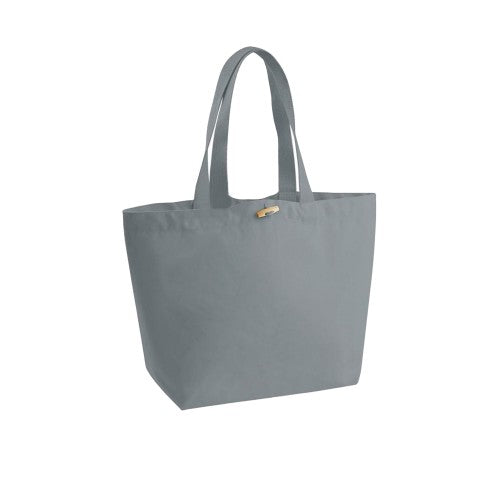 Olive Green - Front - Westford Mill EarthAware Organic Cotton Tote Bag