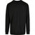 Front - Build Your Brand Mens Organic Ribbed Cuff Sweatshirt