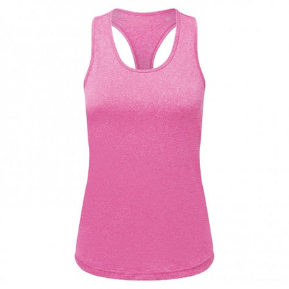 Front - TriDri Womens/Ladies Melange Recycled Vest