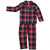 Front - SF Minni Childrens/Kids Tartan Pyjama Set