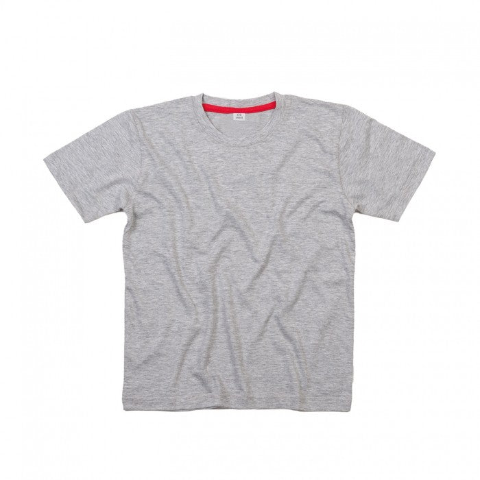 Front - Babybugz Childrens/Kids Heather Melange Supersoft T-Shirt