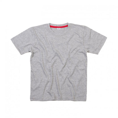 Front - Babybugz Childrens/Kids Heather Melange Supersoft T-Shirt