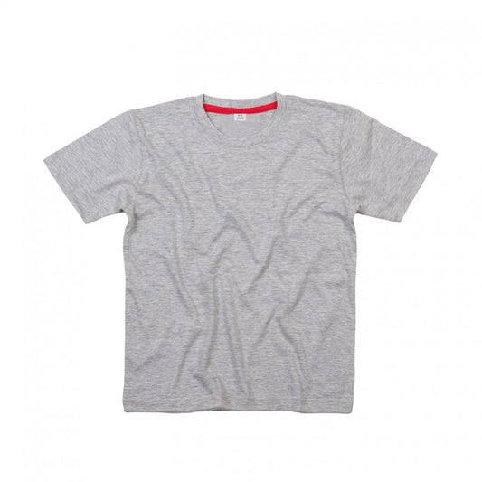 Front - Babybugz Childrens/Kids Heather Melange Supersoft T-Shirt