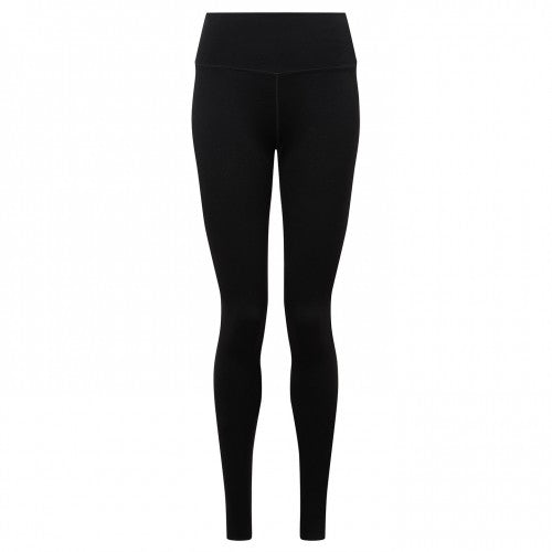 Front - TriDri Womens/Ladies Seamless Adjustable Leg Length Leggings