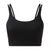 Front - TriDri Womens/Ladies Cross Back Medium Impact Sports Bra
