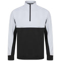 Front - Finden & Hales Mens Quarter Zip Track Top