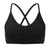 Front - TriDri Womens/Ladies Ruched Medium Impact Sports Bra