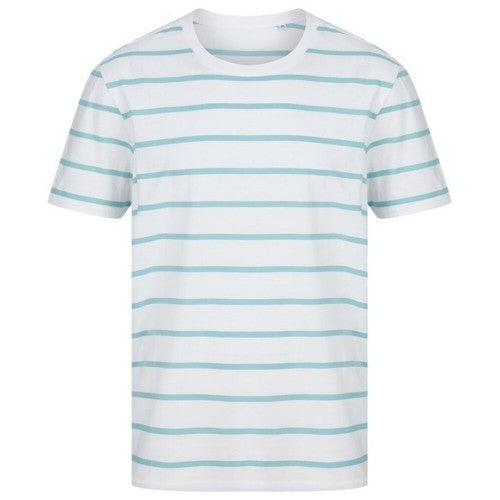 Front - Front Row Mens Striped T-Shirt