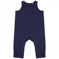 Front - Larkwood Baby Organic Cotton Dungarees