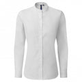 Front - Premier Womens/Ladies Grandad Collar Formal Shirt