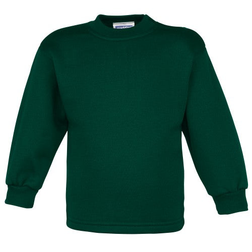 Front - Maddins Baby Unisex Coloursure Pre-School Crew Neck Sweatshirt