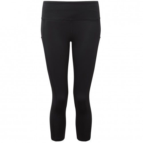 Front - TriDri Womens/Ladies Performance Recycled 3/4 Leggings