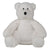 Front - Mumbles Printme Eco Friendly Polar Bear Teddy Bear