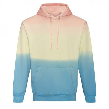 Front - Awdis Unisex Adult Tie Dye Hoodie